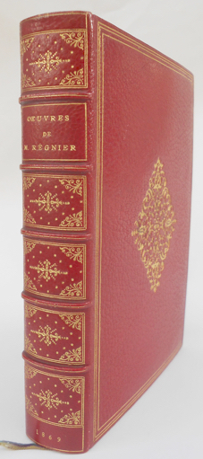 Oeuvres de Régnier. Edition Louis Lacour.