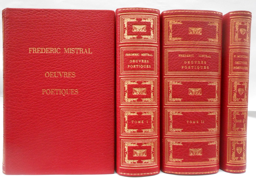 Oeuvres poetiques completes. Directeur d’edition Pierre Rollet. (Provençal - française).  2 vol. in 4.