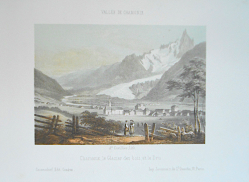 Souvenir du Mont-Blanc et de Chamonix.